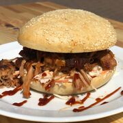 der "M"Pulled Pork Burger